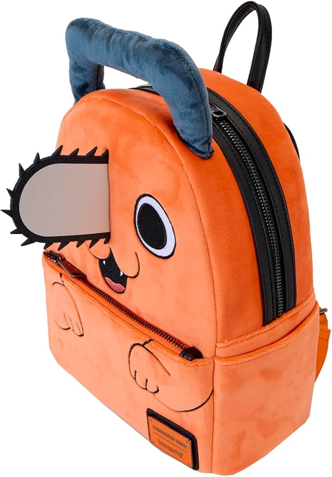 Mini Mochila Loungefly – Chainsaw Man “Pochita” Plush Cosplay