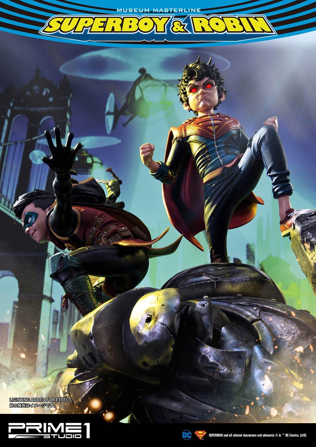 Prime 1 Studio – DC Comics: Museum Masterline Series – Superboy & Robin (Super Sons) Statue (1/3 Scale, MMDC-38