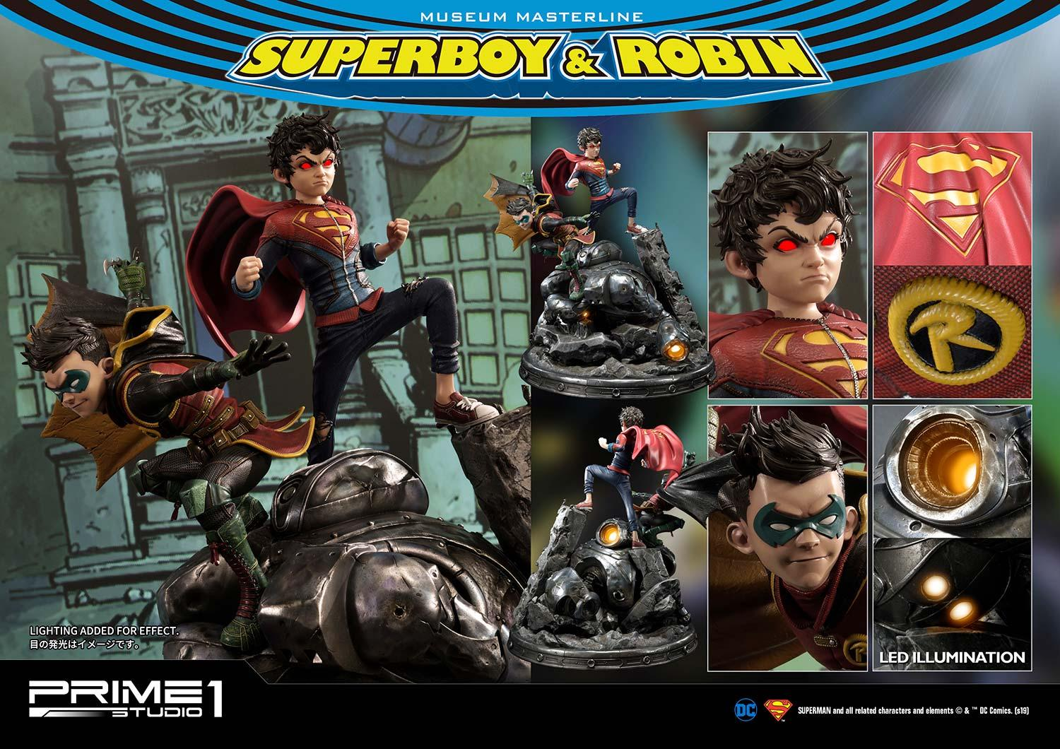 Prime 1 Studio – DC Comics: Museum Masterline Series – Superboy & Robin (Super Sons) Statue (1/3 Scale, MMDC-38