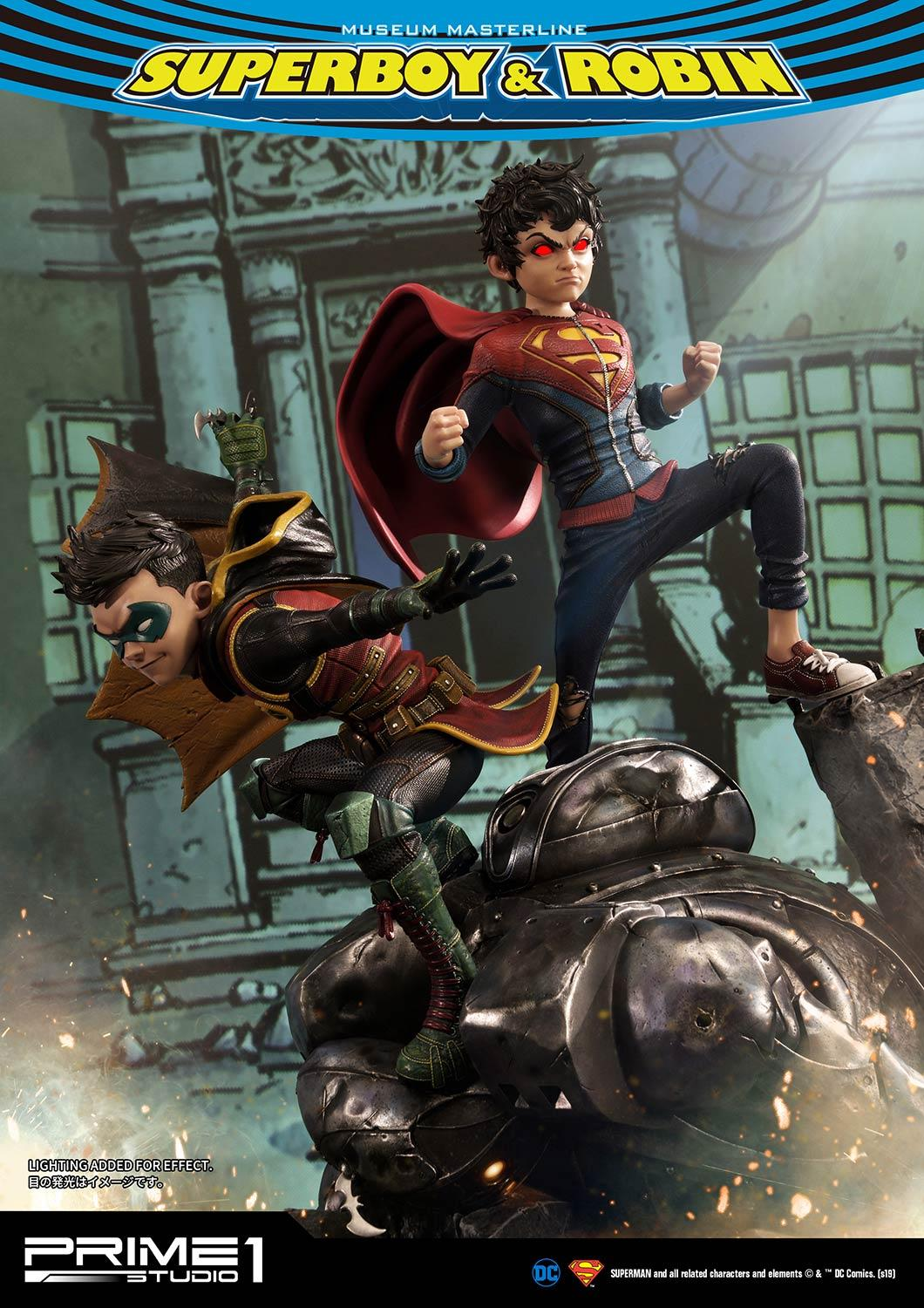 Prime 1 Studio – DC Comics: Museum Masterline Series – Superboy & Robin (Super Sons) Statue (1/3 Scale, MMDC-38