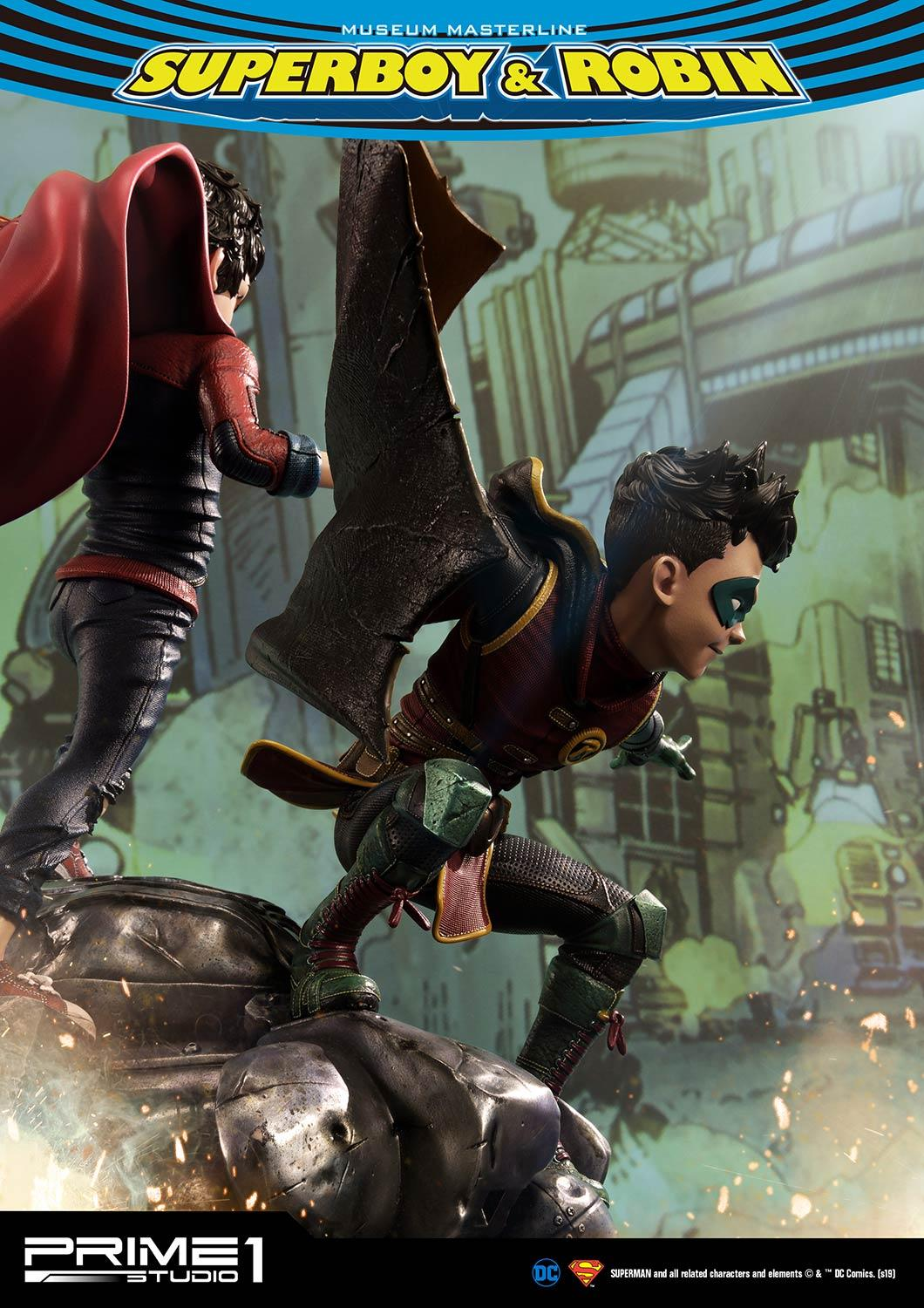 Prime 1 Studio – DC Comics: Museum Masterline Series – Superboy & Robin (Super Sons) Statue (1/3 Scale, MMDC-38