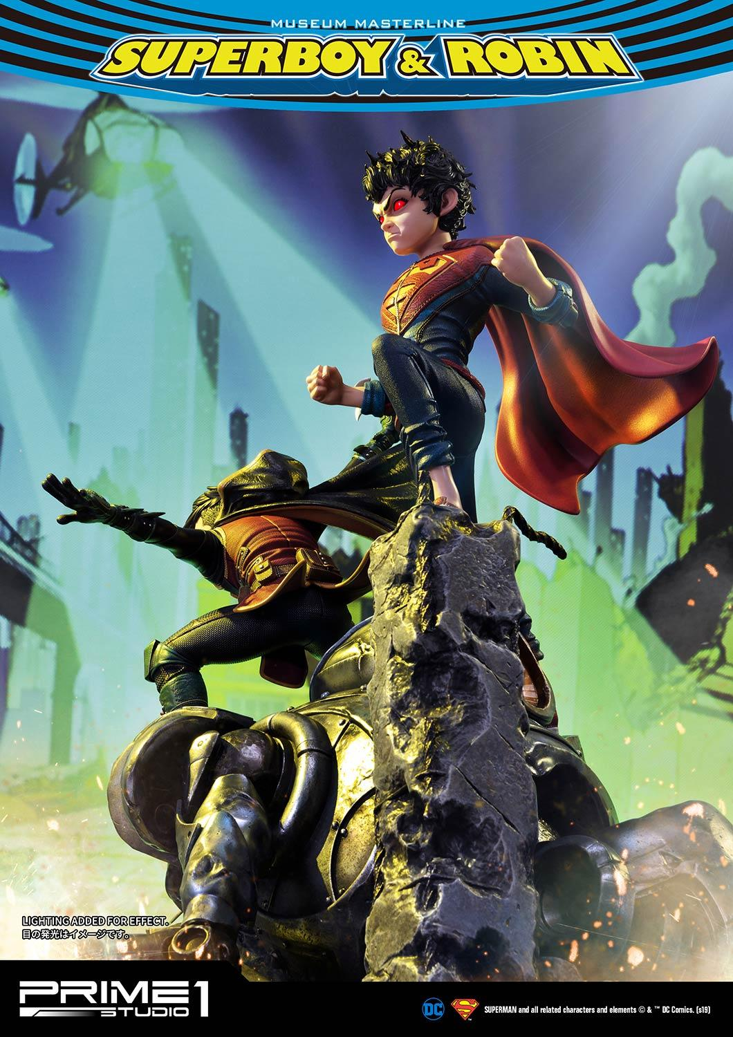 Prime 1 Studio – DC Comics: Museum Masterline Series – Superboy & Robin (Super Sons) Statue (1/3 Scale, MMDC-38