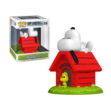 Funko Pop! Deluxe Peanuts Snoopy & Woodstock with Doghouse #856