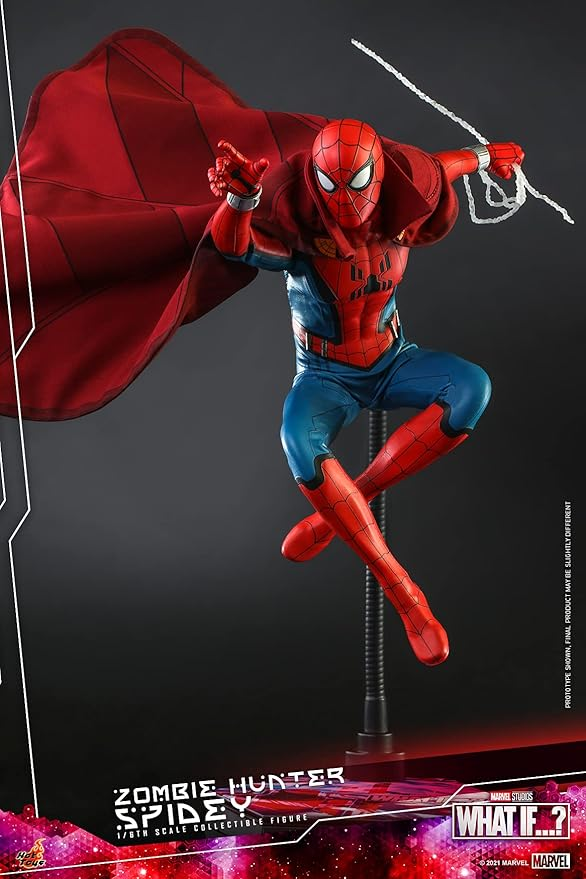 Hot Toys TMS058 – Zombie Hunter Spider-Man (What If…?) Sixth Scale Figure 1/6