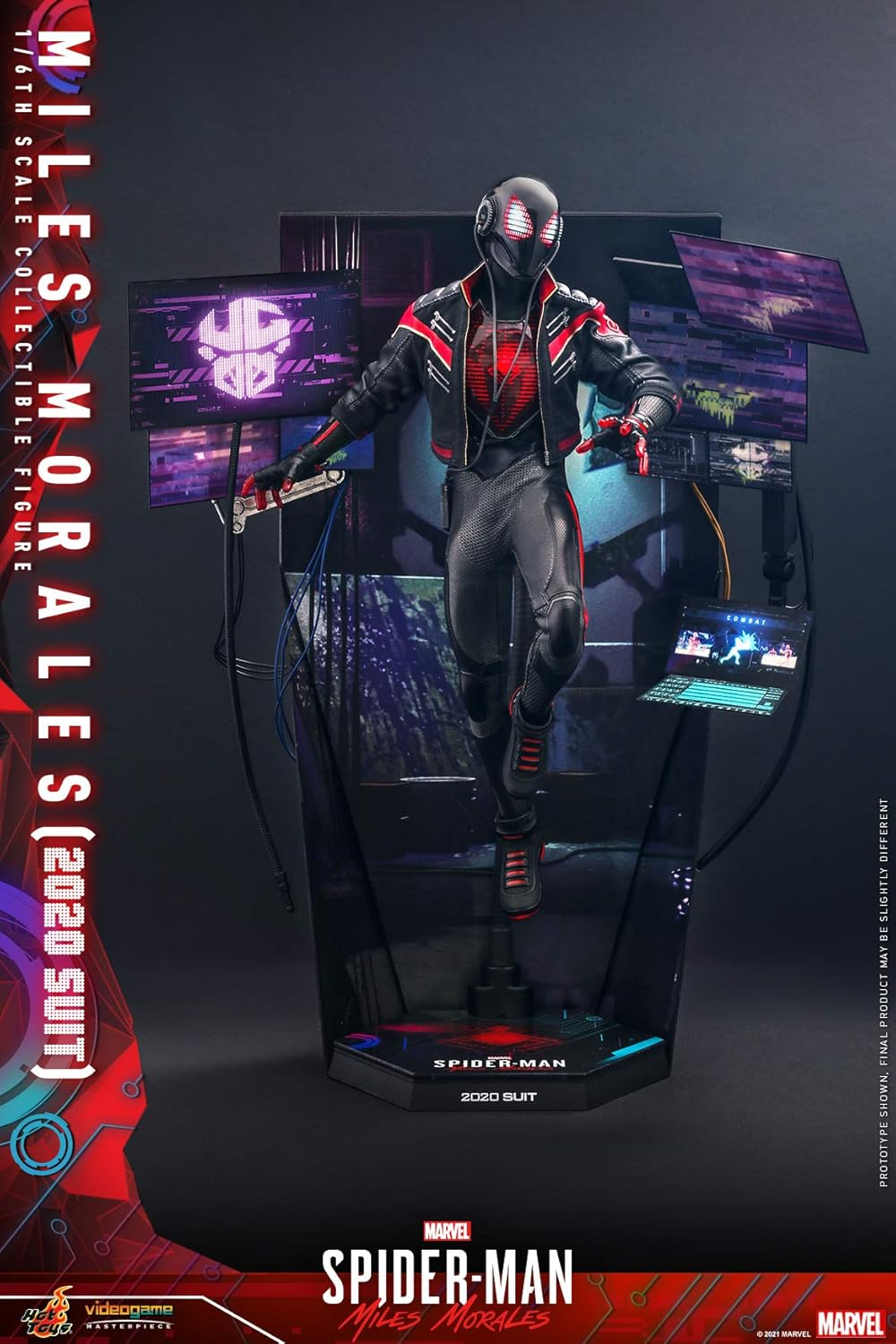 Hot Toys VGM49 – Miles Morales (2020 Suit) Sixth Scale Figure – Spider-Man: Miles Morales – 1/6 (~29.5 cm)