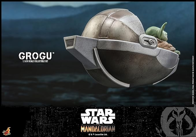 Hot Toys – Grogu™ Sixth Scale Figure Set – Star Wars (1/6, ~16 cm)