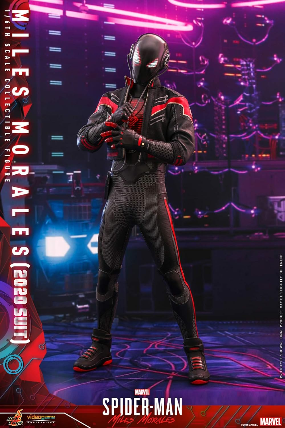 Hot Toys VGM49 – Miles Morales (2020 Suit) Sixth Scale Figure – Spider-Man: Miles Morales – 1/6 (~29.5 cm)
