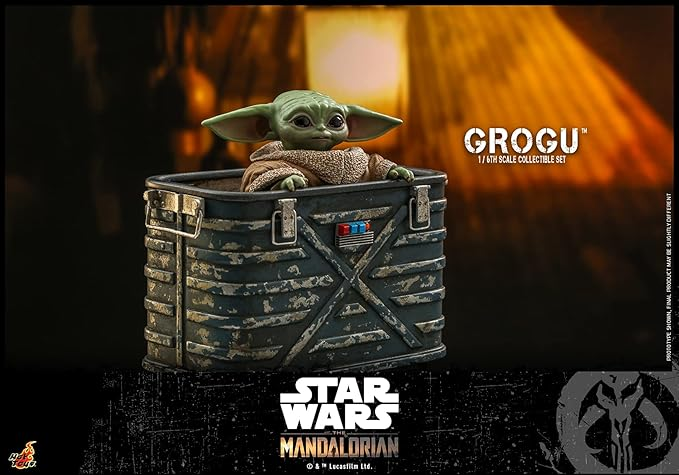 Hot Toys – Grogu™ Sixth Scale Figure Set – Star Wars (1/6, ~16 cm)