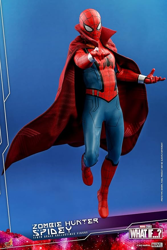Hot Toys TMS058 – Zombie Hunter Spider-Man (What If…?) Sixth Scale Figure 1/6