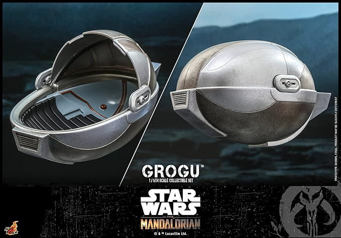 Hot Toys – Grogu™ Sixth Scale Figure Set – Star Wars (1/6, ~16 cm)