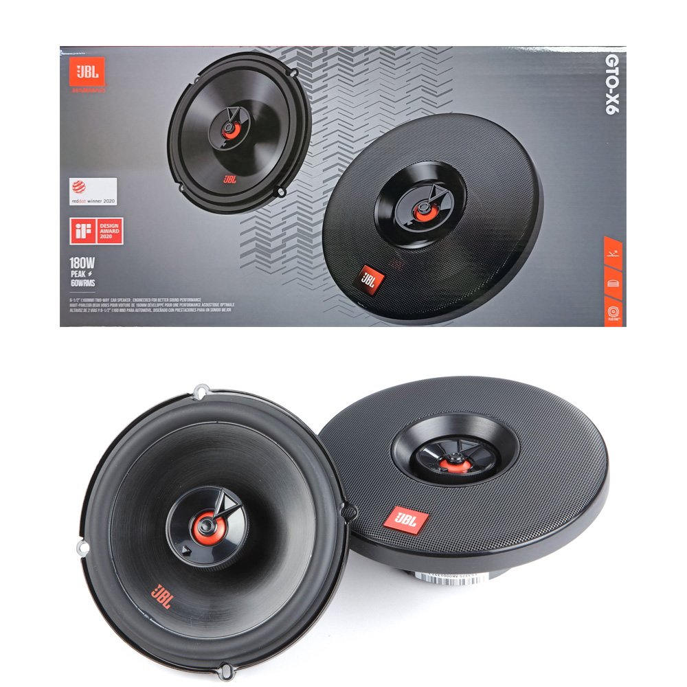 Bocinas 6.5 Pulgadas Jbl Modelo Gto X6 De 60 Watts Rms