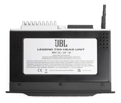 Estéreo Pantalla 7in Jbl Legend 700 Android/carplay Wireless