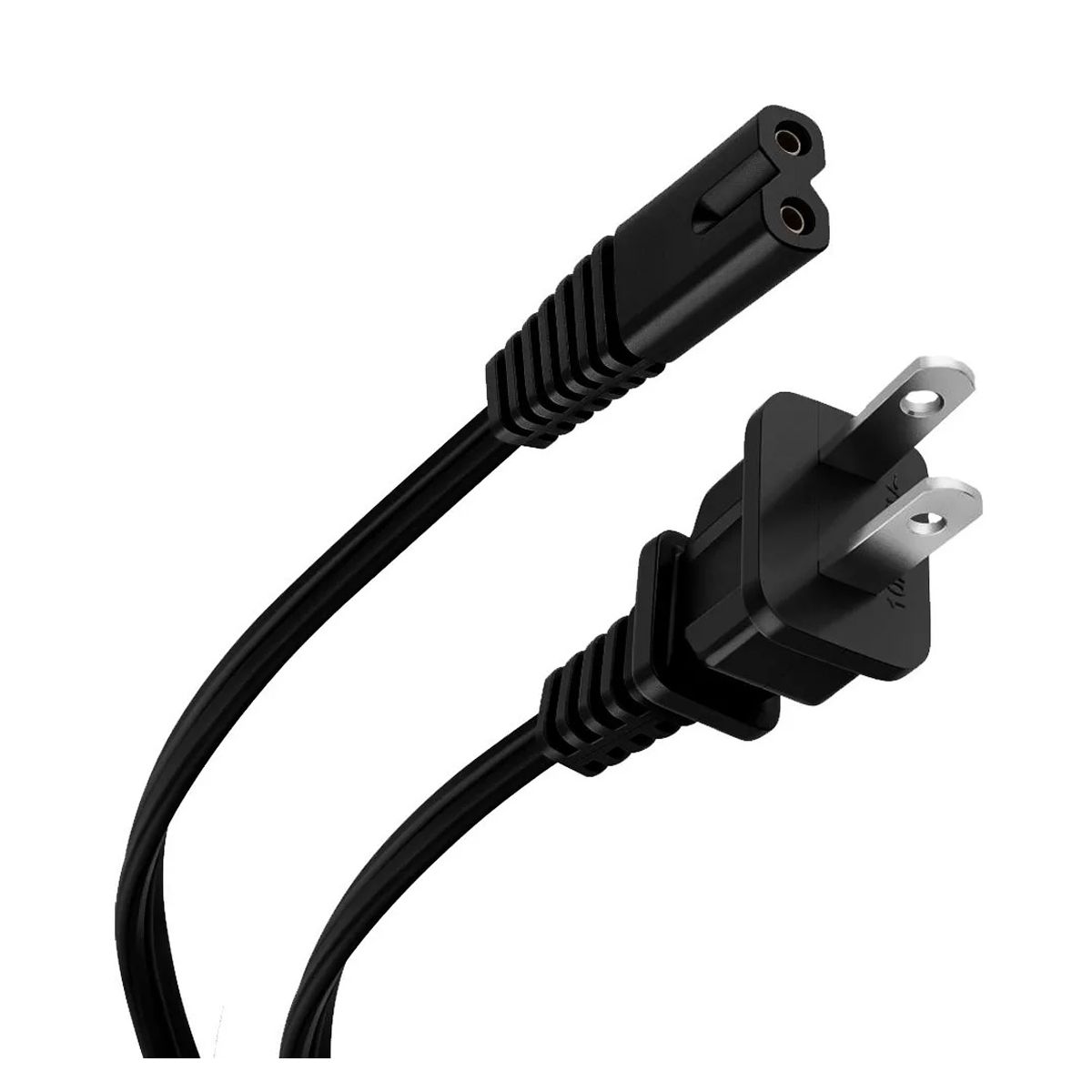 Cable De Corriente 2 Polos Compatible con Aparatos Electronicos
