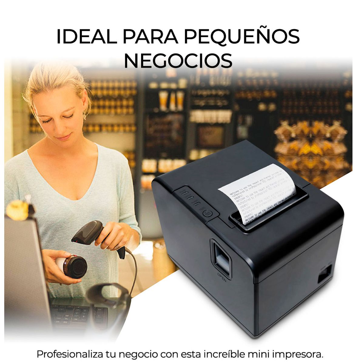 Impresora De Tickets Térmica Corte Automático 80mm Ideal Punto de Venta
