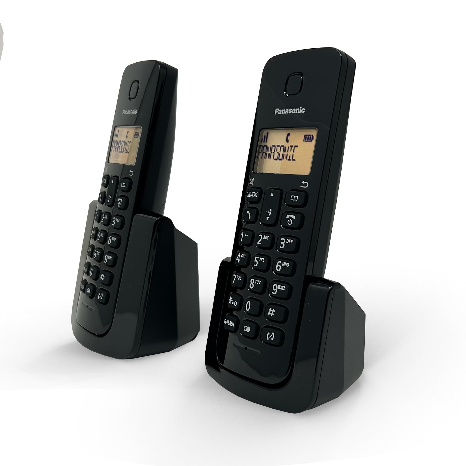 TELEFONO INALAMBRICO PANASONIC KXTGB112MEB 2 AURICULARES NEGRO