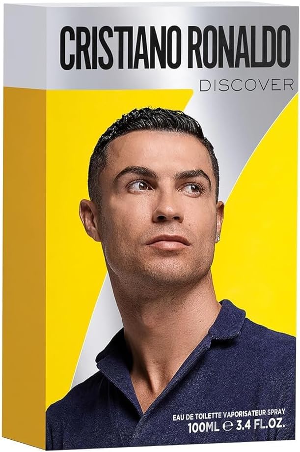 FRAGANCIA CRISTIANO RONALDO DISCOVER CABALLERO  EDP 100ML
