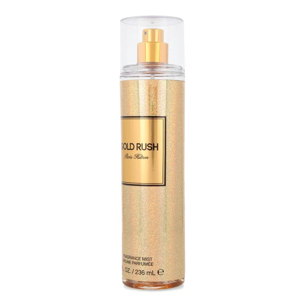 BODY MIST GOLD RUSH PARIS HILTON 236ML para dama