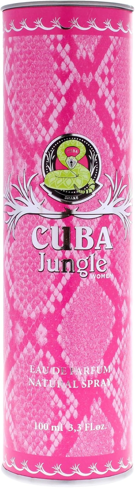 Fragancia Cuba Jungle Snake Eau de Parfum 100ML para dama