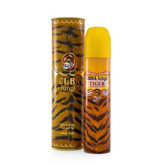 Fragancia Cuba Jungle Tiger Eau de Parfum 100ML para dama