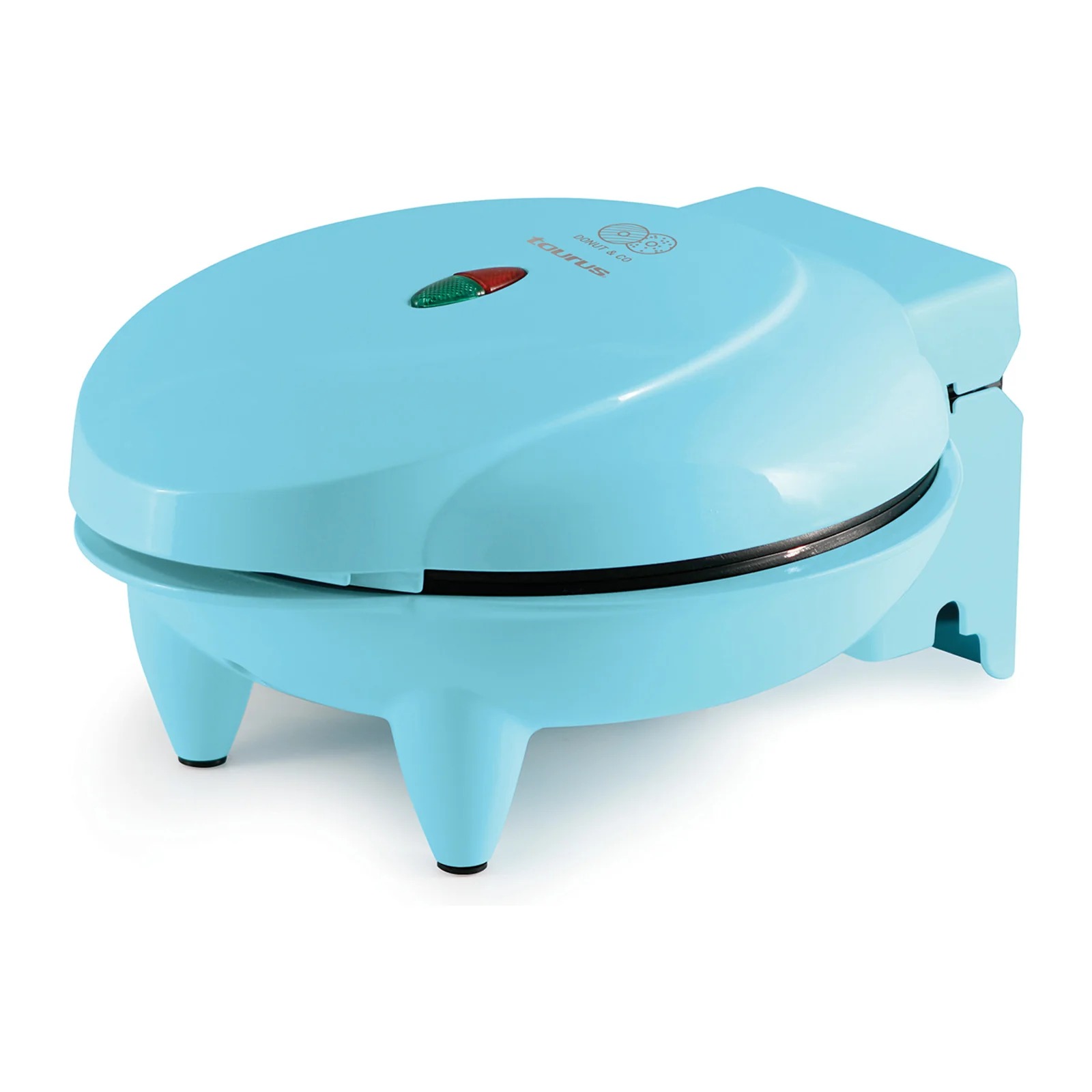  Máquina Para Donas Taurus DONUTS Con Espacio Para 7 Donas Listas en 8 Minutos, Recubrimiento Antiadherente, Azul