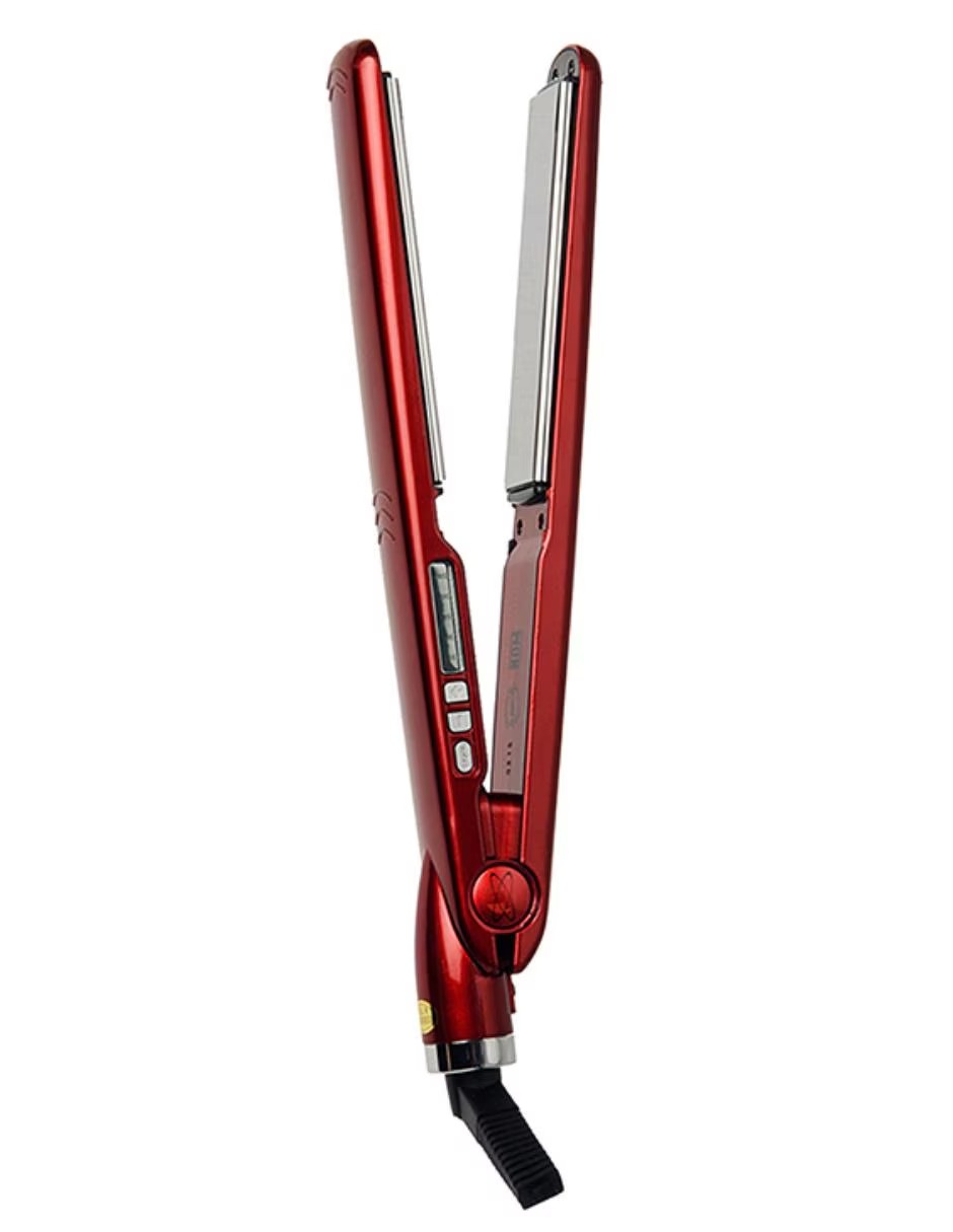 Plancha Timco TIT230R de Titanium Roja Profesional