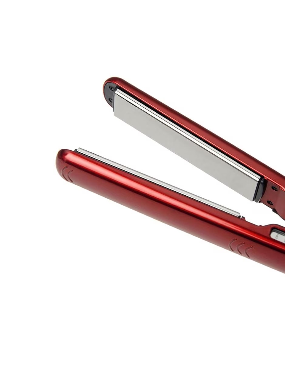 Plancha Timco TIT230R de Titanium Roja Profesional