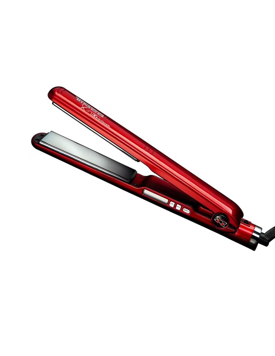 Plancha Timco TIT230R de Titanium Roja Profesional