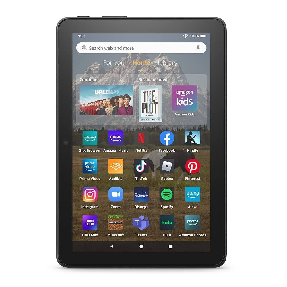 Amazon-Fire HD8 B099Z8HLHT, 8", HD Tablet Wi-Fi 32 Gb Negra