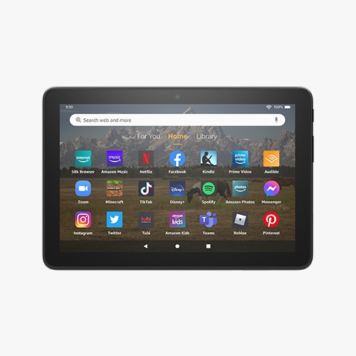Amazon-Fire HD8 B099Z8HLHT, 8", HD Tablet Wi-Fi 32 Gb Negra