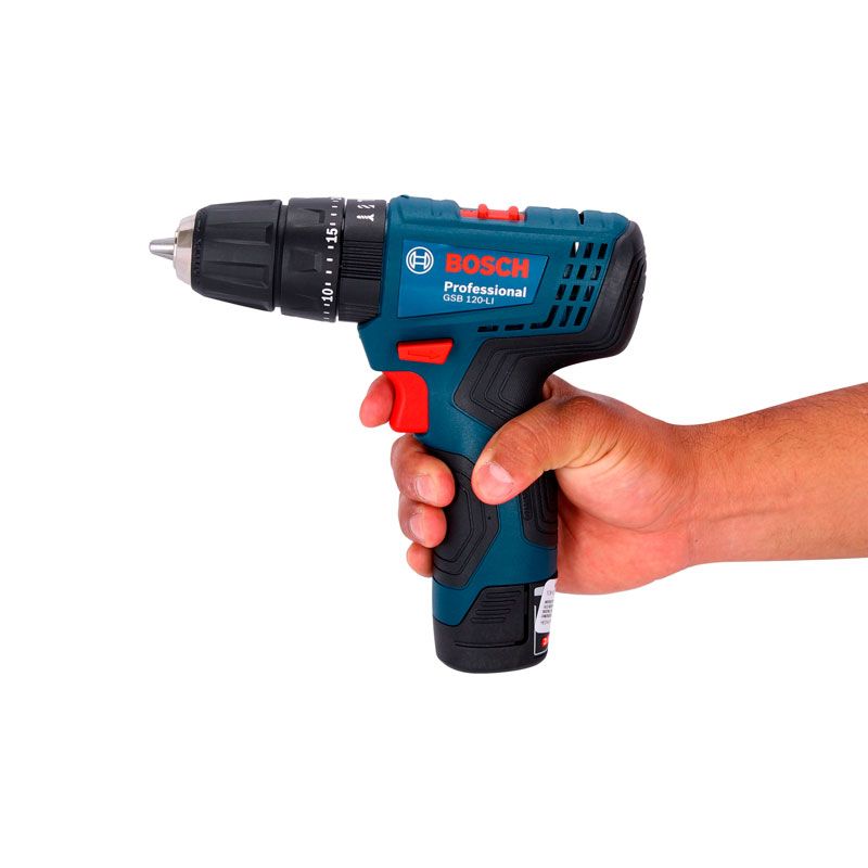 Combo de Atornillador GSB 120-LI / Atornillador de impacto inalámbrico GDR 120-LI Bosch.
