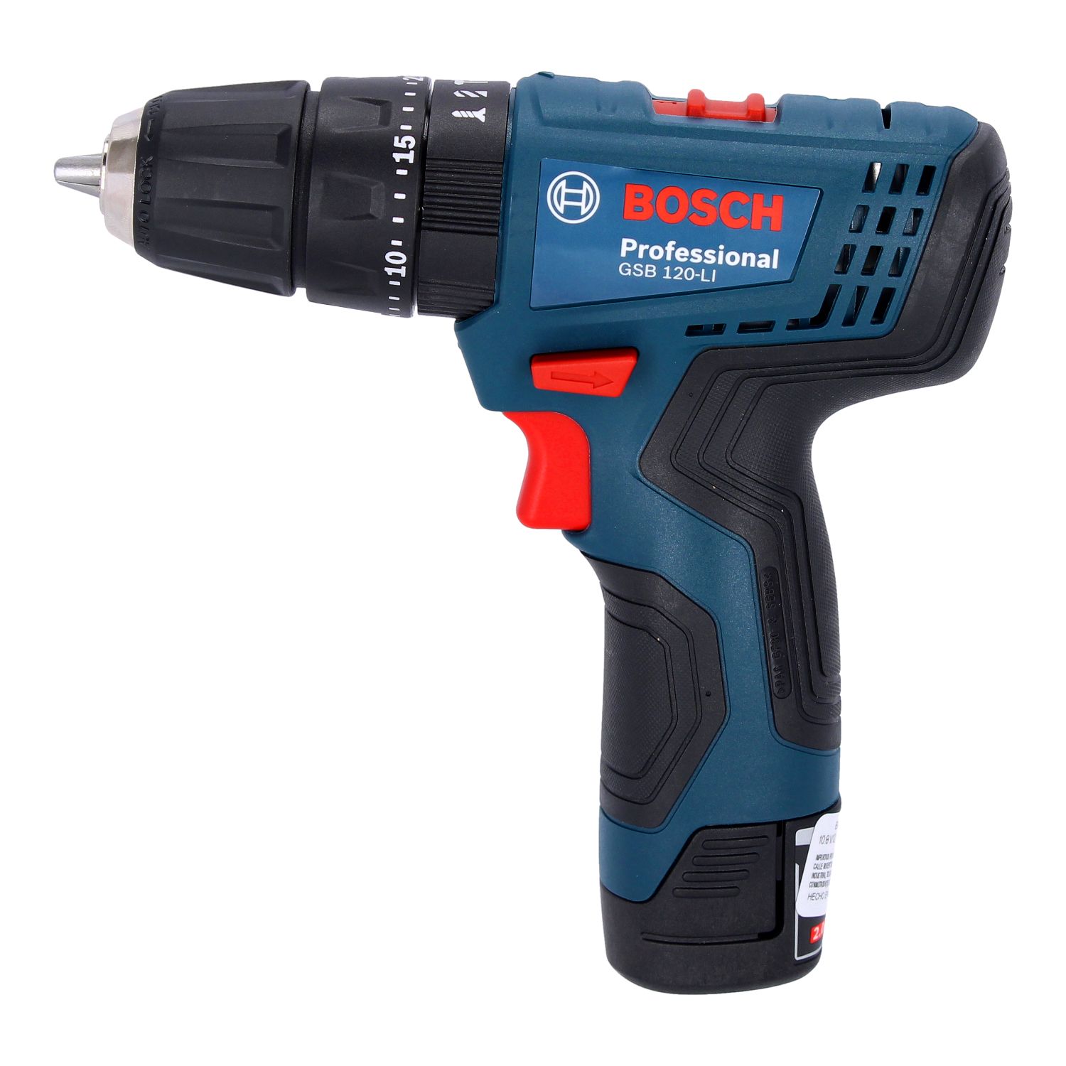 Combo de Atornillador GSB 120-LI / Atornillador de impacto inalámbrico GDR 120-LI Bosch.