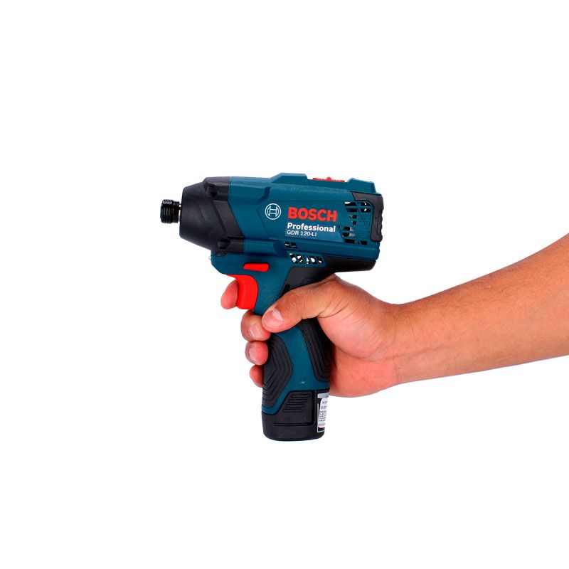Combo de Atornillador GSB 120-LI / Atornillador de impacto inalámbrico GDR 120-LI Bosch.