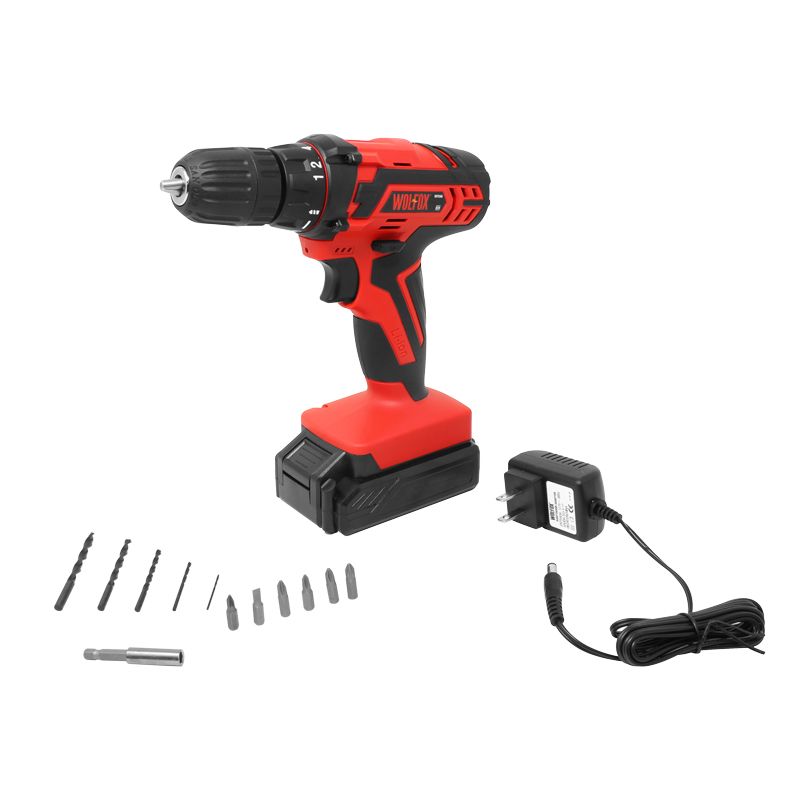 Taladro Inalámbrico 3/8" 12V con Batería Recargable y Velocidad Variable
