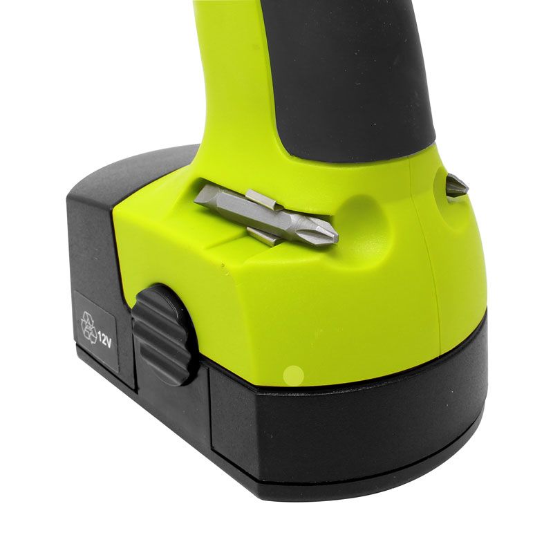 Taladro Inalámbrico 3/8" 12V con Batería Recargable y Velocidad Variable