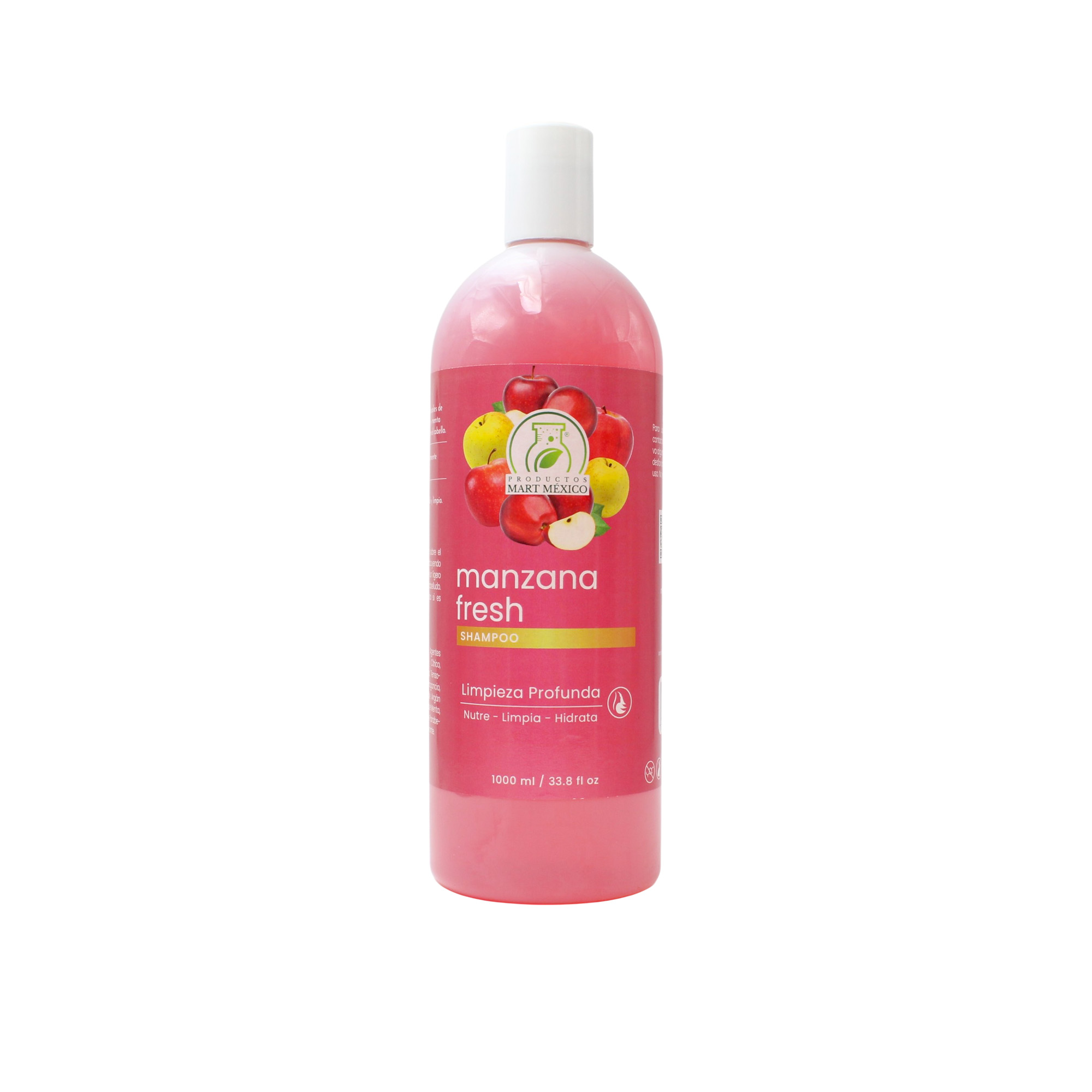 Shampoo Capilar Manzana Fresh Fortalece 1 Litro