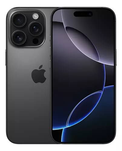 iPhone 16 Pro 128GB Titanium Negro Nuevo E SIM + Batería portátil. 