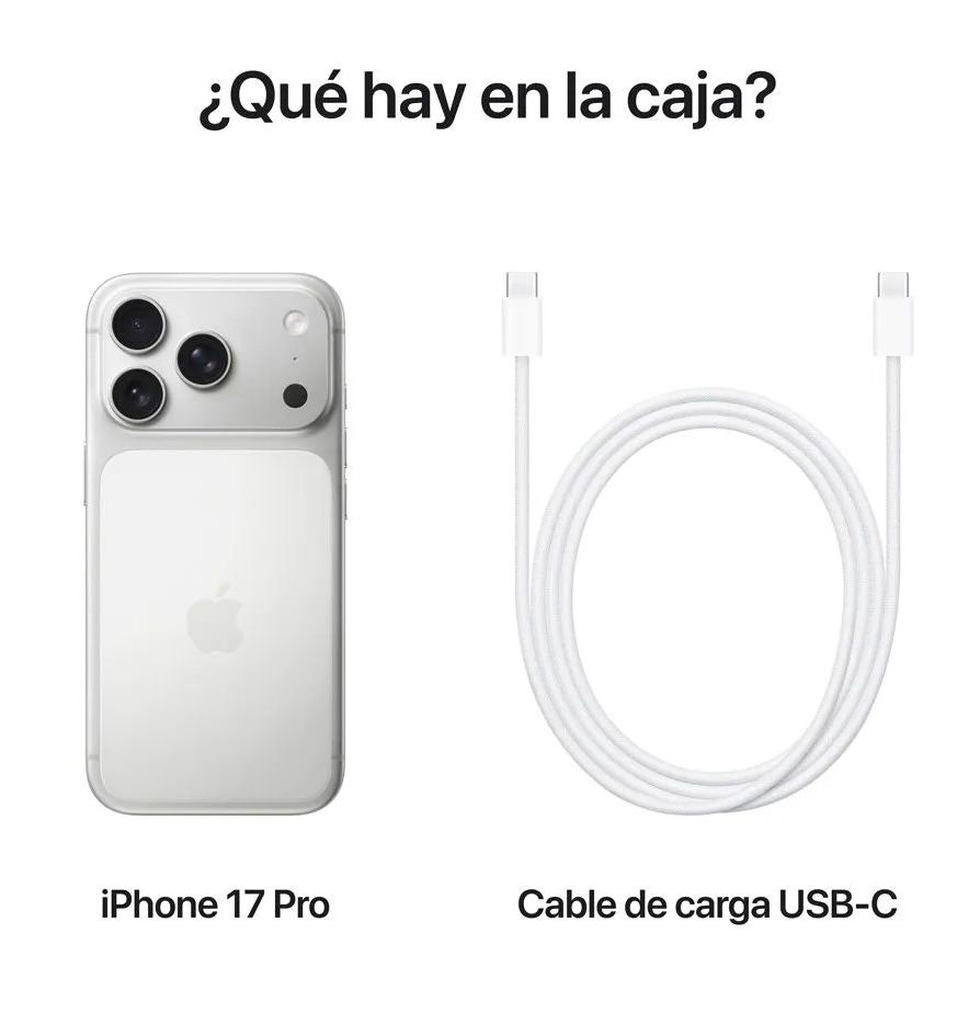iPhone 17 Pro 256GB Celular Apple Nuevo sellado  Color Blanco