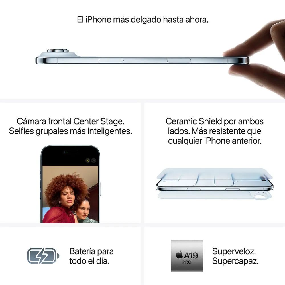 IPhone 17 Air Sky Blue 512 GB Nuevo Sellado Libre de Fabrica 