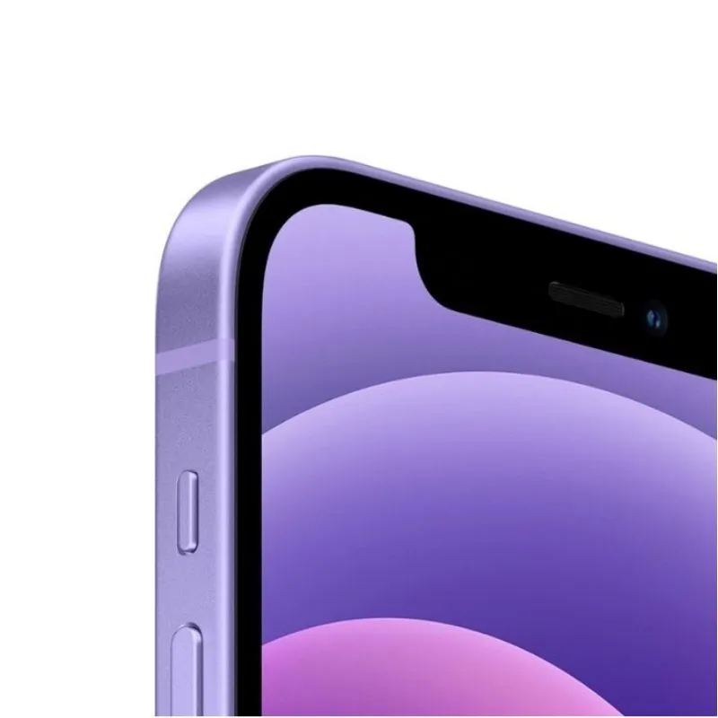 iPhone 12 Mini Lila De 64 GB Reacondicionado + Cubo C de Regalo De 35W 