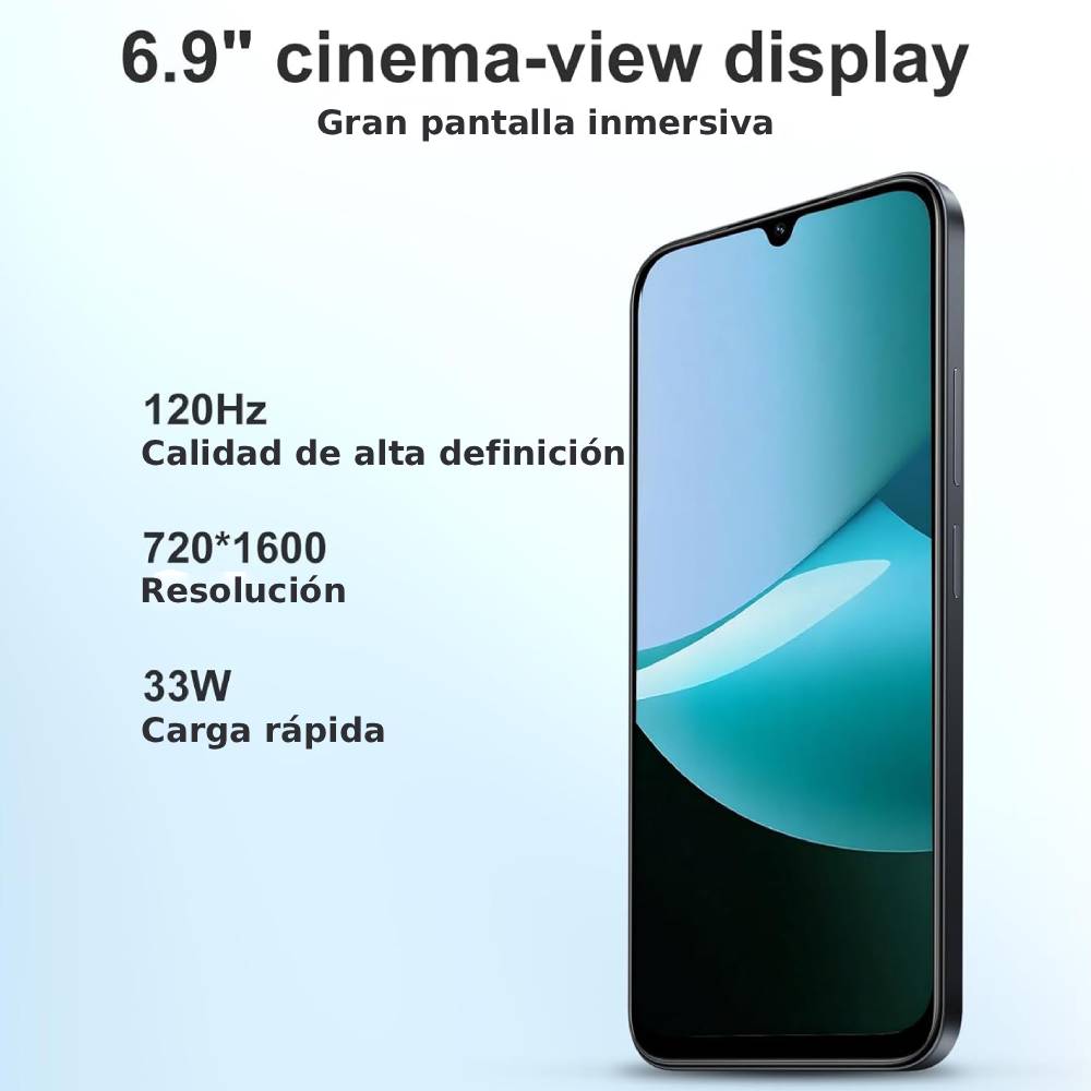Celular Xiaomi Redmi 15C 128 GB + 4GB RAM | Batería 6000mAh | Cámara 50MP | 6.9" 120Hz | Desbloqueado