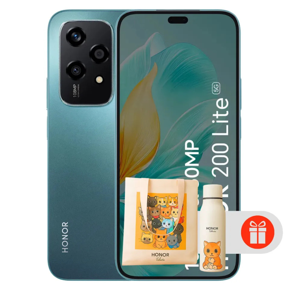 Honor 200 Lite 8/256gb Cyan 5G (Dual SIM)