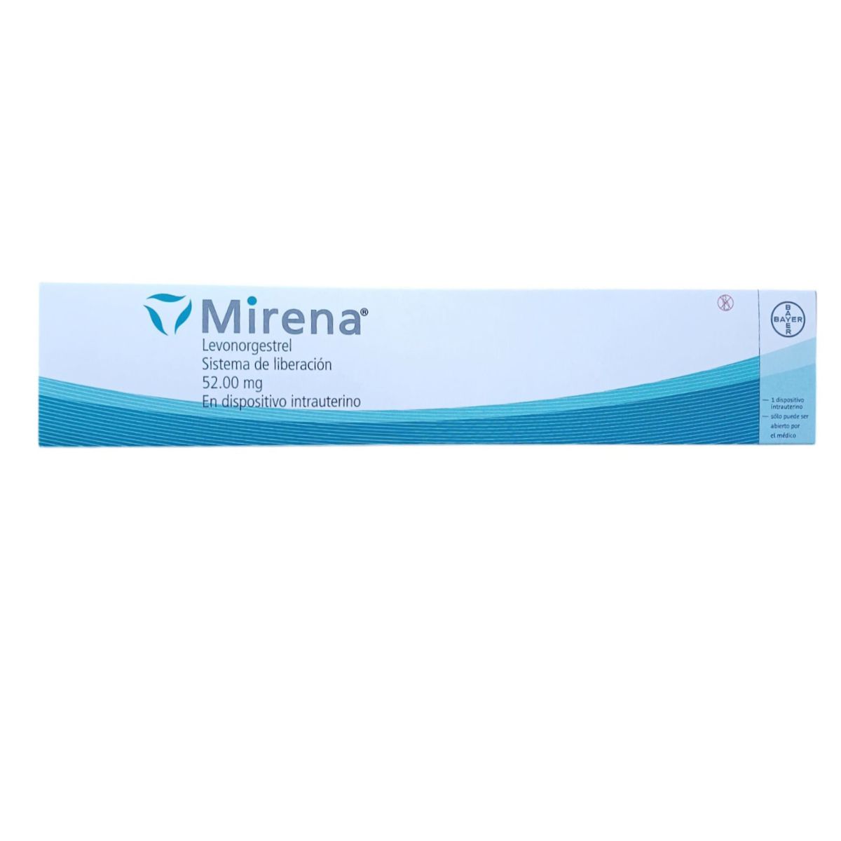 Dispositivo intrauterino DIU hormonal MIRENA