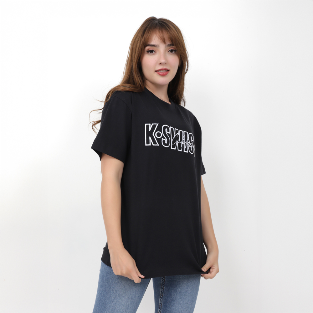 Playera K-Swiss  HEPBURN Para Mujer Color Negro