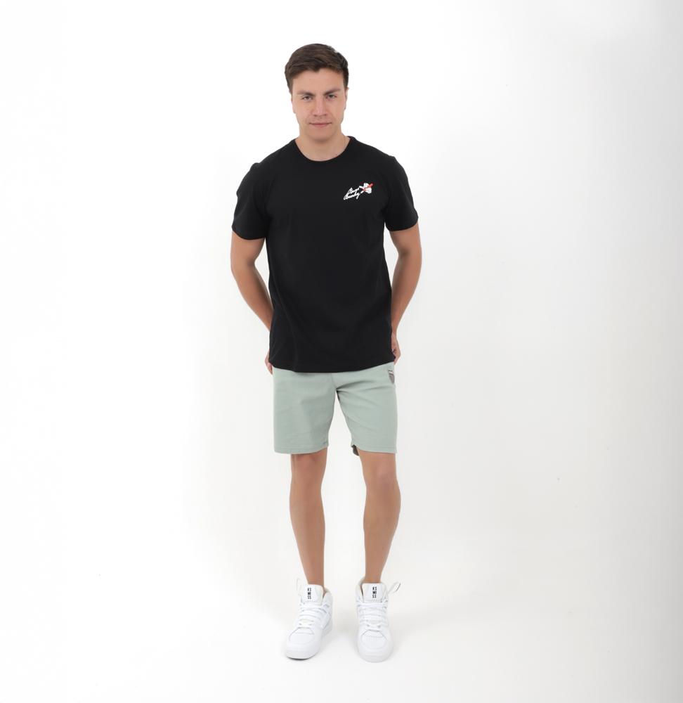 Playera K-Swiss LOONEY TUNES THATS  ALL FOLKS Para Hombre Color Negro