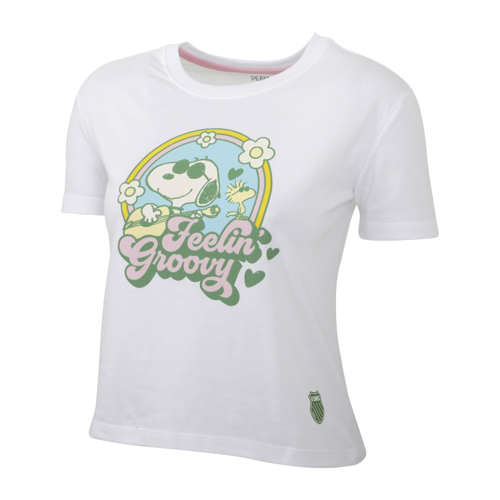 Playera K-Swiss PEANUTS EMMA Para Niña Color Blanco