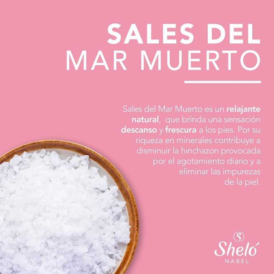 Sales de Baño Relajantes del Mar Muerto Con Minerales Sheló