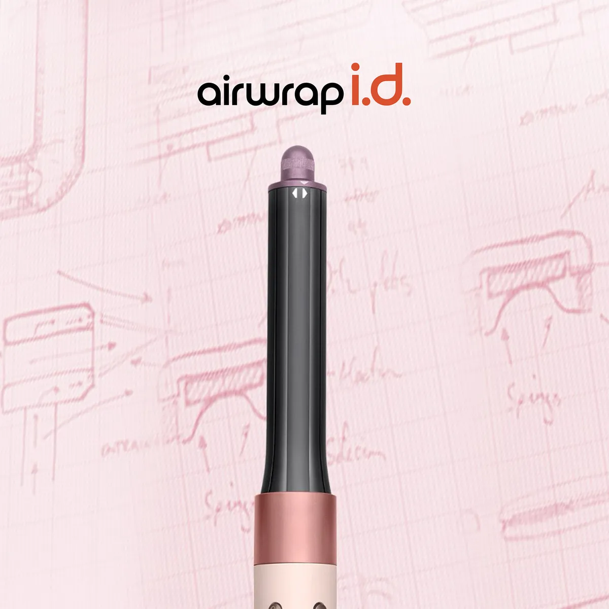 Dyson Airwrap i.d.™ Multi-Styler and Dryer Straight+Wavy in Ceramic Pink and Rose Gold