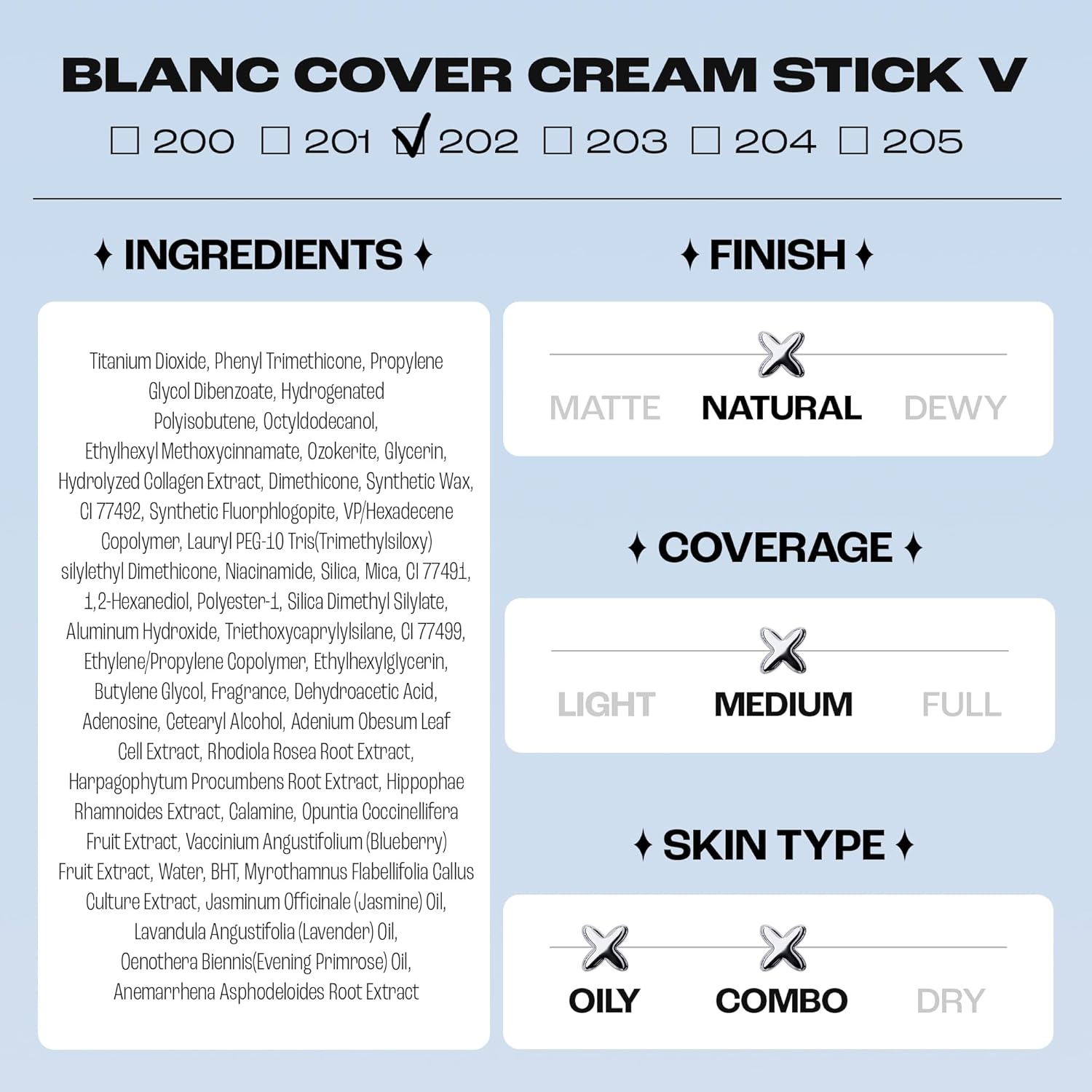 ELROEL Base de Maquillaje Coreana que cambia de Color con Cepillo , Cobertura completa a media (202 Natural, 0.45 onzas)