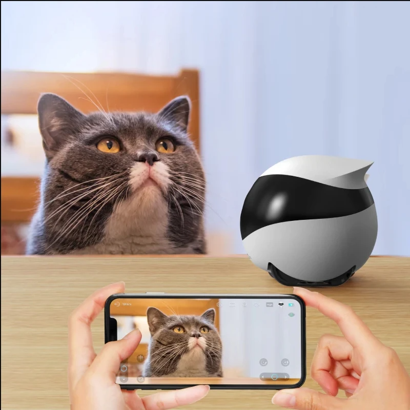 Robot Enabot EBO SE con Cámara HD,  Control Remoto para Vigilar e Interactuar con Mascotas, Familia y Amigos 