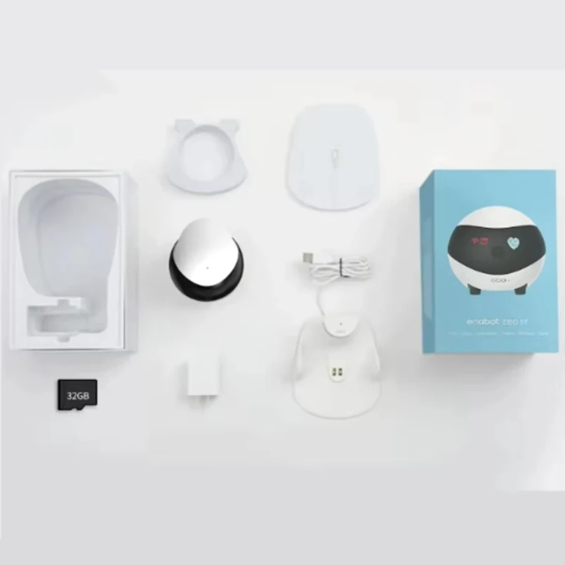 Robot Enabot EBO SE con Cámara HD,  Control Remoto para Vigilar e Interactuar con Mascotas, Familia y Amigos 